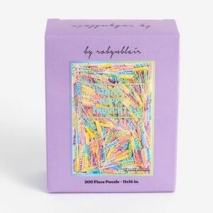 ROBYNBLAIR Jigsaw Puzzle, Think Happy Thoughts NWT